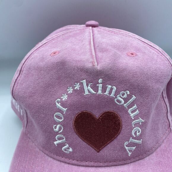 Sex and the City Hat Pink Abosof**kinglutely Adult OSFA HBO TV Show Promo NWOT main image 6